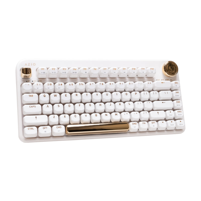 IZO Collection Wireless Keyboard in Elegant White