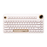 IZO Collection Wireless Keyboard in Elegant White