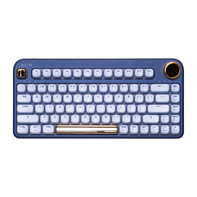 IZO Colorful Bluetooth Keyboard in Blue