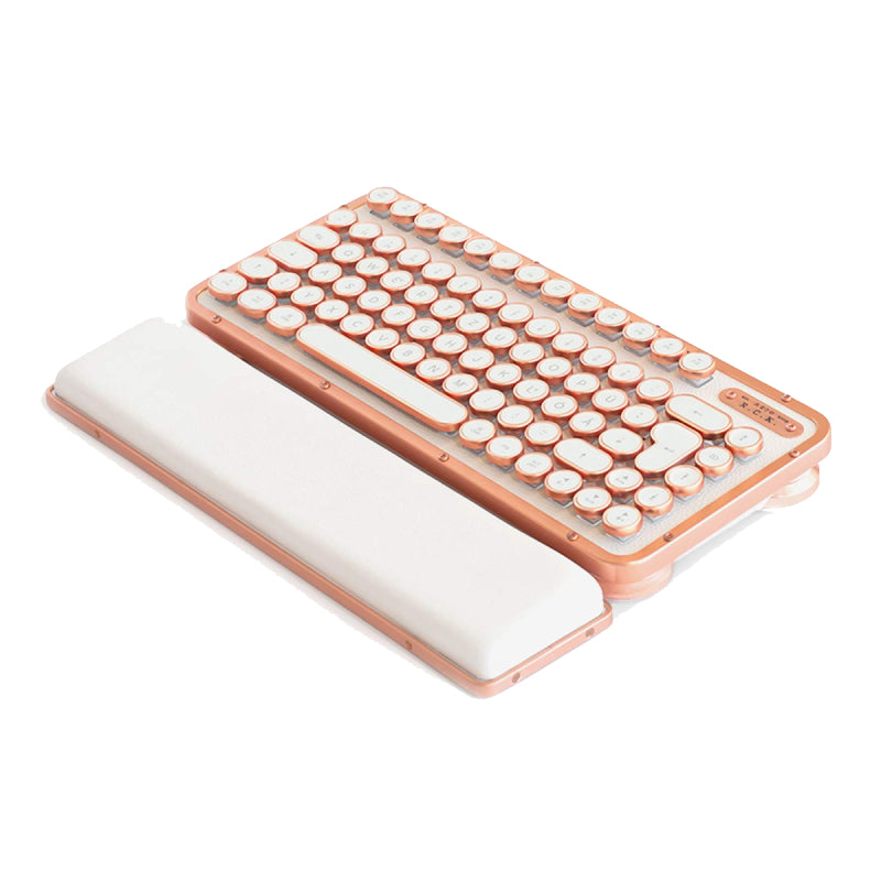 AZIO Vintage Mini Keyboard White