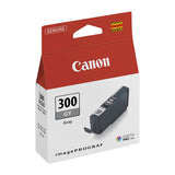 CANON PFI300 Grey Ink Tank - Front View