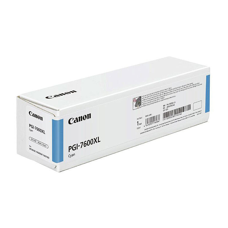 CANON PGI-7600XL High-Yield Cyan Ink Cartridge