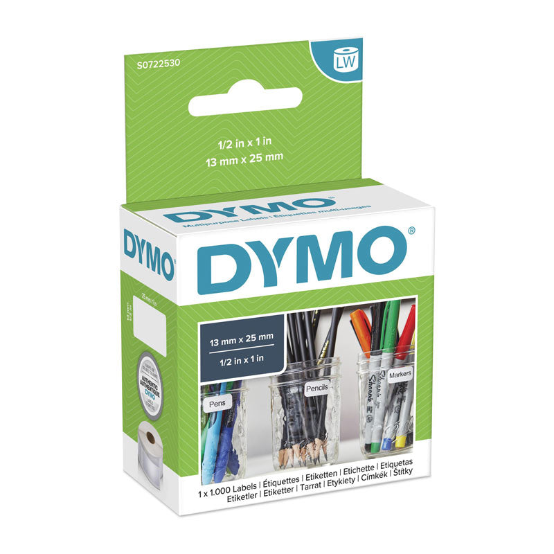 DYMO LabelWriter MultiLabel 13mm x 25mm - Premium Quality for POS Systems