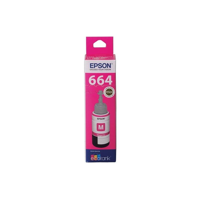 EPSON T664 EcoTank Magenta Ink Bottle