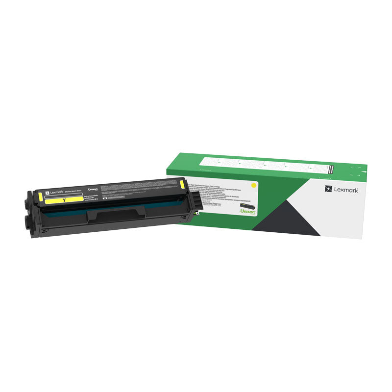 LEXMARK Genuine Yellow Toner Cartridge 20N3XY0 XHY - 6,700 Page Yield