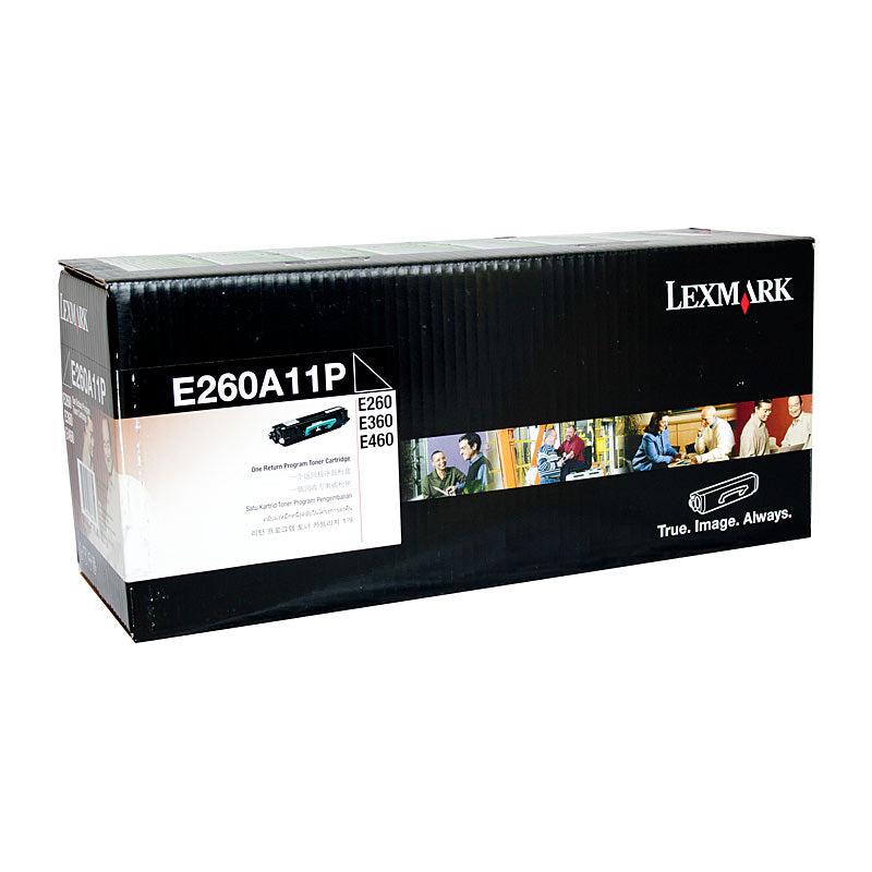 LEXMARK E260A11P High-Yield Black Toner Cartridge