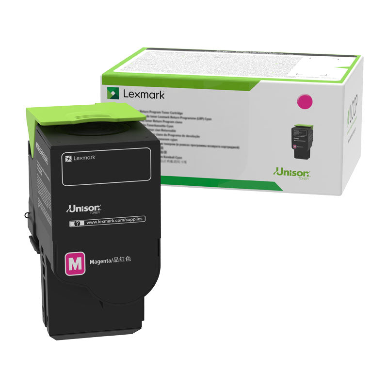 LEXMARK 78C6XME XHY High-Yield Magenta Toner Cartridge