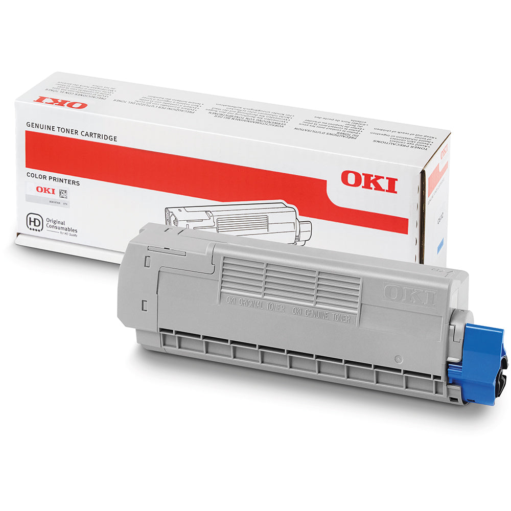 OKI C612 Cyan Printer Toner Cartridge