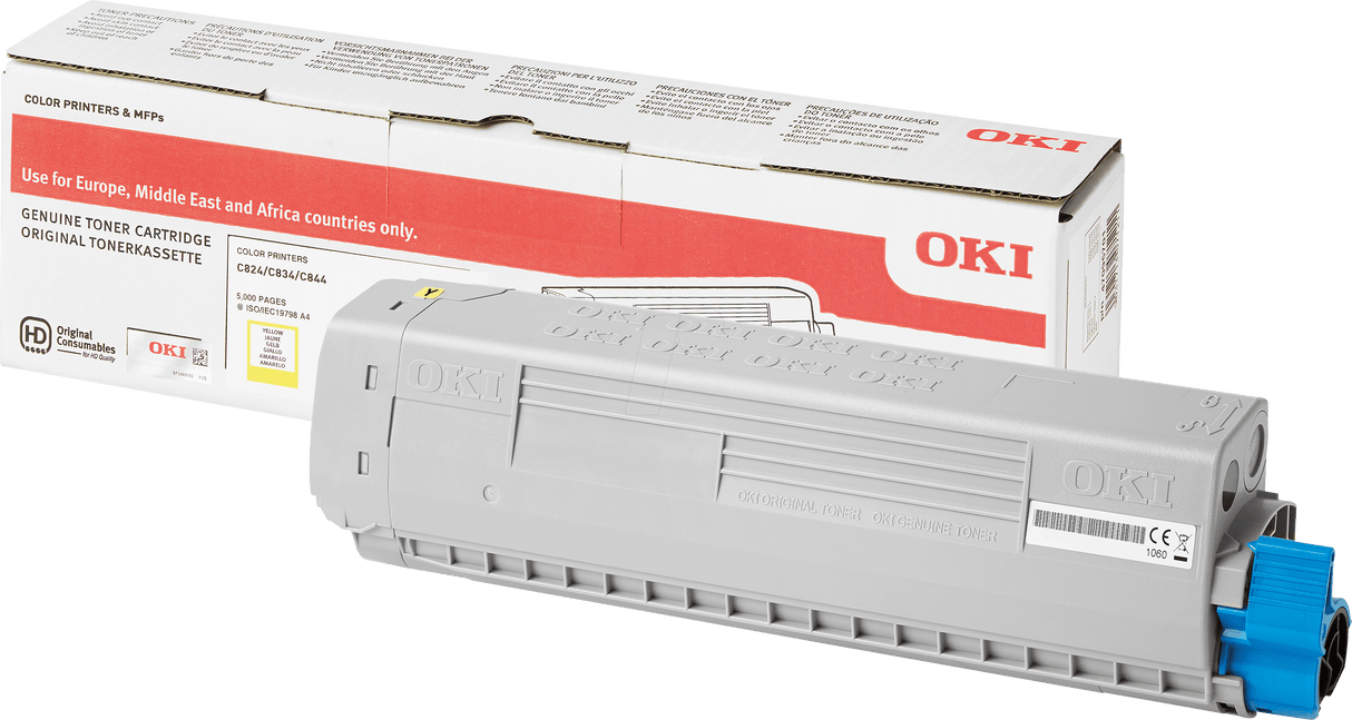 OKI C834 Yellowlow Drum Unit