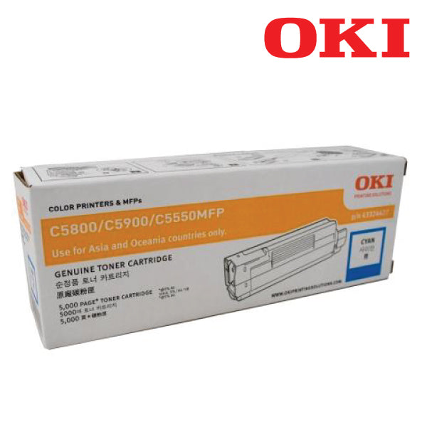 OKI MC852 Cyan Printer Toner Cartridge