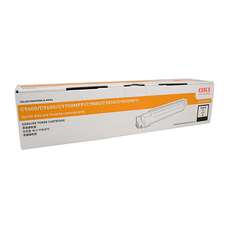 OKI C9600 High-Yield Black Toner Cartridge