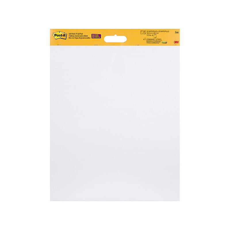 Post-It Wall Pad 566 White - Set of 2 (508x584mm)