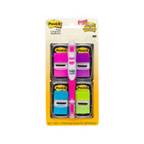 Assorted Post-it Flag Value Pack with Highlighter