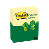 POST-IT NOTE 655-RPA YELLOW RECYCLED 73X123MM PACK OF 12