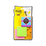 POST-IT F220-8SSAU SS RDJ Pack of 8 Box of 6 - Top-Down View