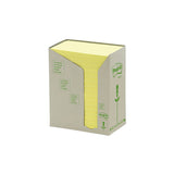 POST-IT 655-RTY Rec Yw 76X127 Pack of 16 - Front View