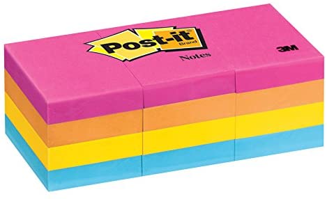 Yellow POST-IT Notes 35x48mm - Pack of 12