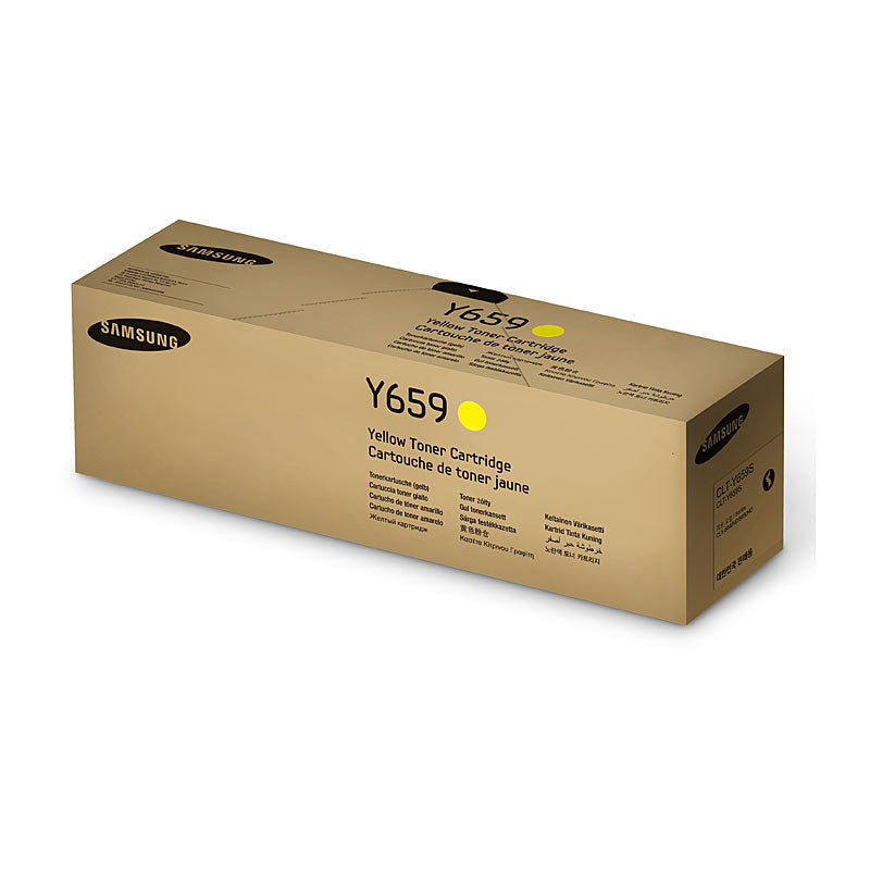 SAMSUNG CLTY659S High-Yield Yellow Toner Cartridge