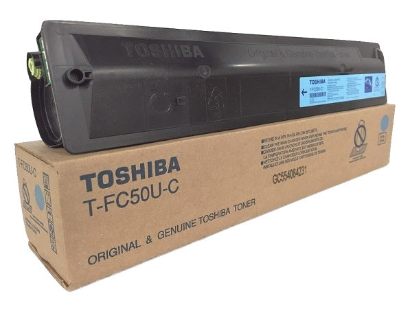 TOSHIBA TFC50 Cyan Toner Cartridge