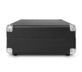 Crosley Cruiser Black - Bluetooth Portable Turntable with Record Storage Crate