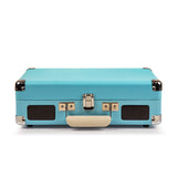 Crosley Cruiser Bluetooth Turntable & Vintage LP Storage Crate in Turquoise