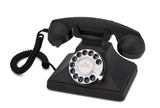 GPO RETRO GPO 200 ROTARY TELEPHONE - BLACK - Side View