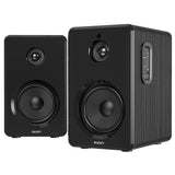 MAJORITY Majority D40 Bookshelf Speakers - 45-Degree Angle