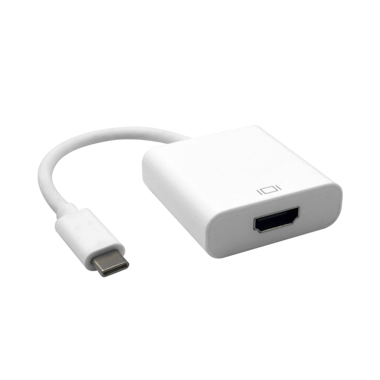 Astrotek USB-C to HDMI Adapter Converter for Macbook and Chromebook - White