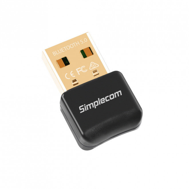 Simplecom NB409 USB Bluetooth 5.0 Wireless Dongle Adapter for PC