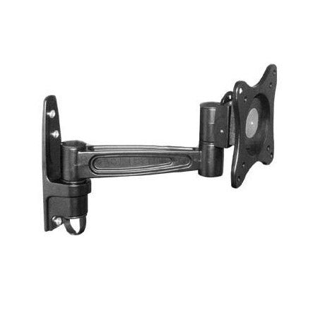 Articulating Wall Mount for 13''-27'' Flat Panel TVs with Full Motion and Cable Management - Supports VESA 75mm/100mm