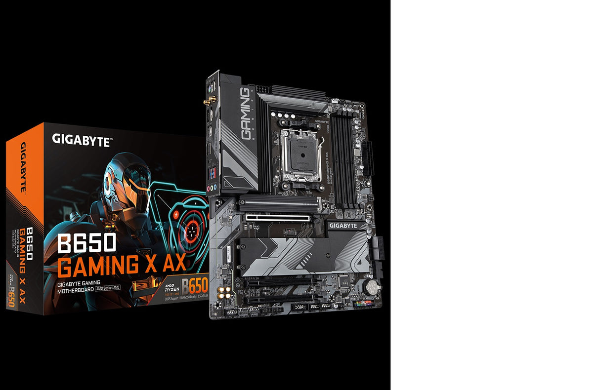 GIGABYTE B650 GAMING X AX AM5 ATX Motherboard with Advanced Connectivity and High Memory Support