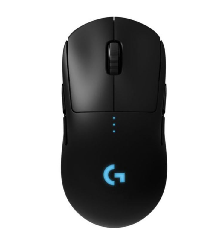 Logitech G Pro X Wireless Esports Gaming Mouse - 16000 DPI HERO Sensor, 5 Custom Profiles, 1ms Response Time, Lightweight Design for Gamers and Home Office Use