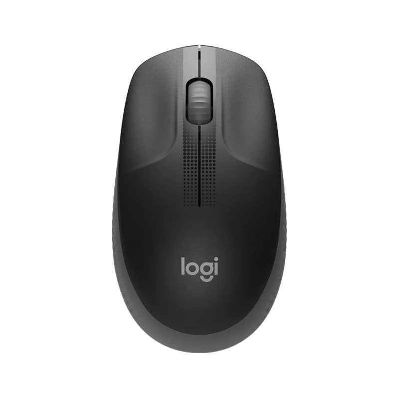 Logitech M190 Charcoal Wireless Full-Size Mouse