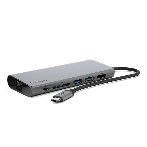 Belkin Grey USB-C Multifunction Hub