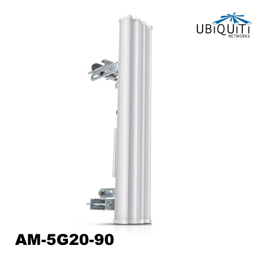 UBIQUITI High Gain 4.9-5.9GHz AirMax Base Station Sectorized Antenna 20dBi, 90 deg - All mounting accessories and brackets included