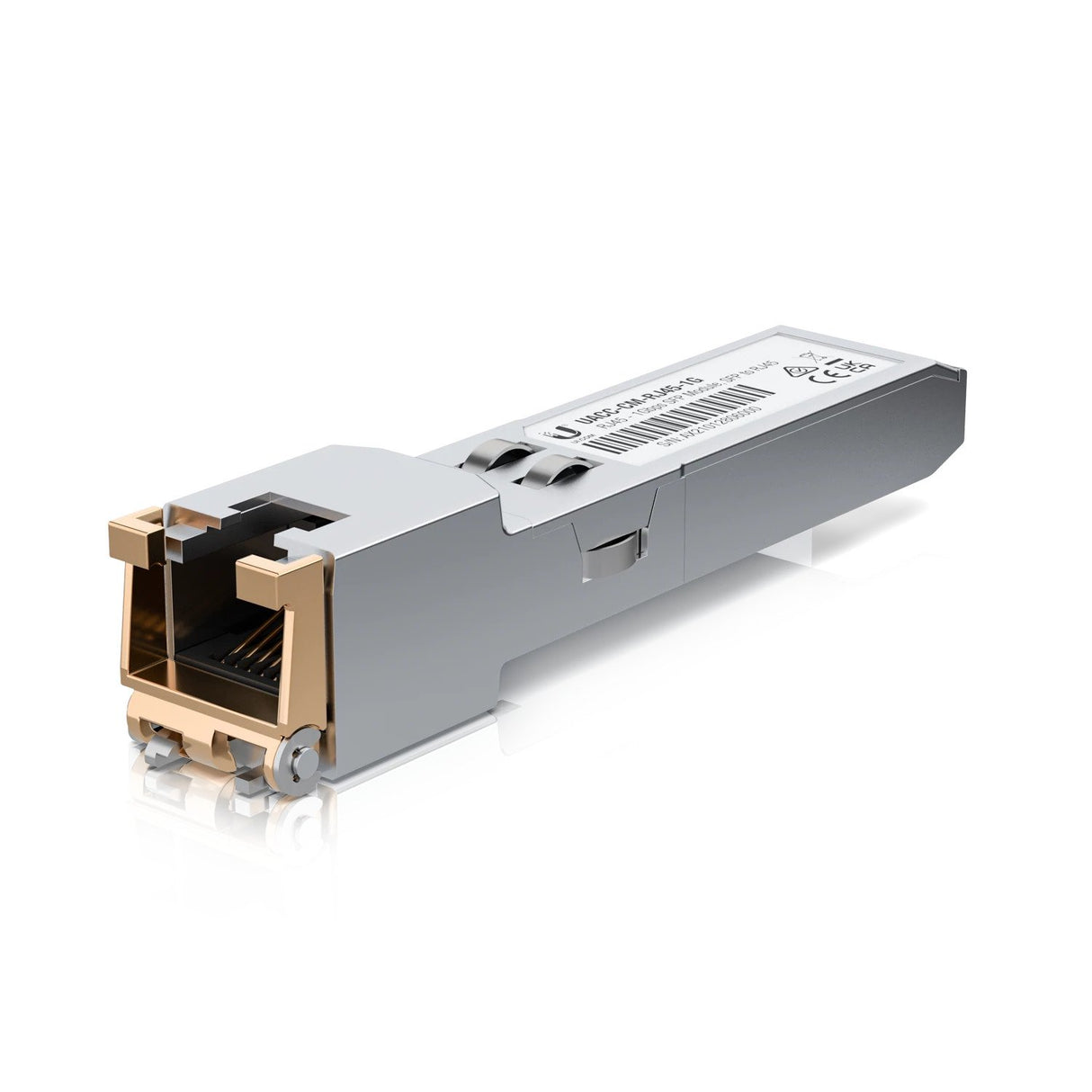 Ubiquiti 1000Base-T Copper SFP to RJ45 Transceiver Module, 1Gbps Speed, Up to 100m Compatibility