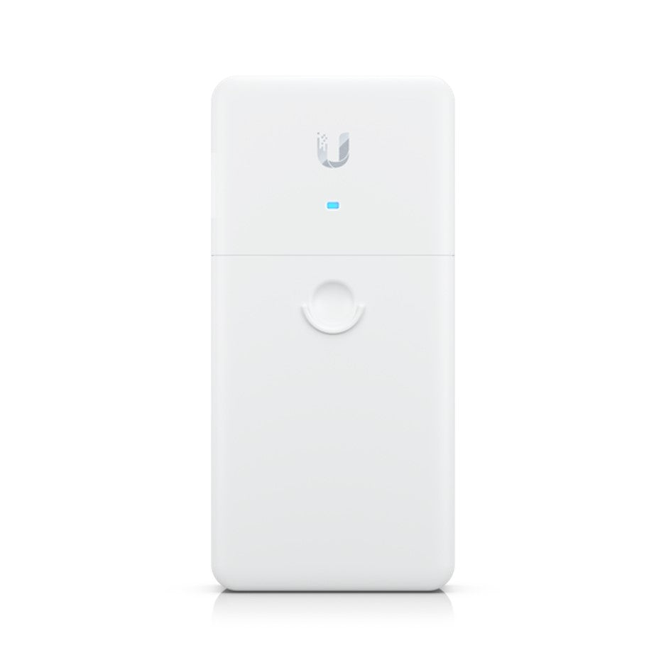 UBIQUITI Long-Range Ethernet Repeater receives PoE/PoE+ and offers passthrough PoE output