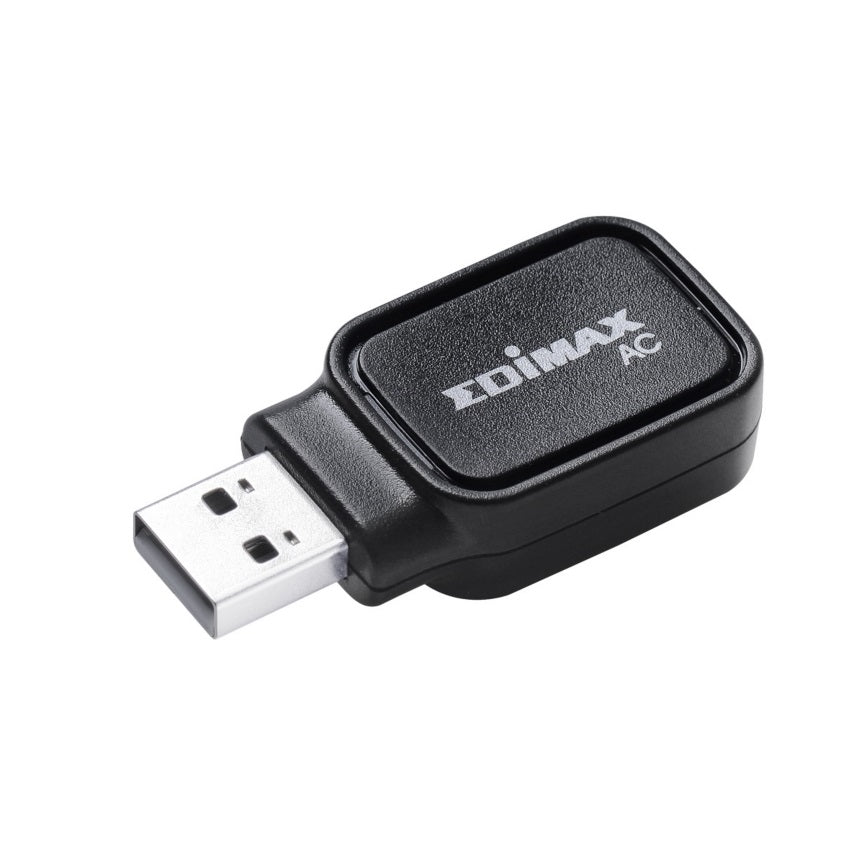 Edimax AC600 Dual-Band Wireless & Bluetooth USB Adapter - 802.11ac/802.11abgn/150Mbps (2.4GHz)/433Mbps (5GHz)/Bluetooth 4.0 for Laptops and Desktops