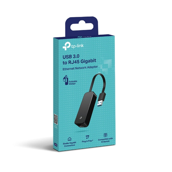 TP-Link UE306 Portable USB 3.0 Gigabit Ethernet Adapter for Ultrabooks and Nintendo Switch