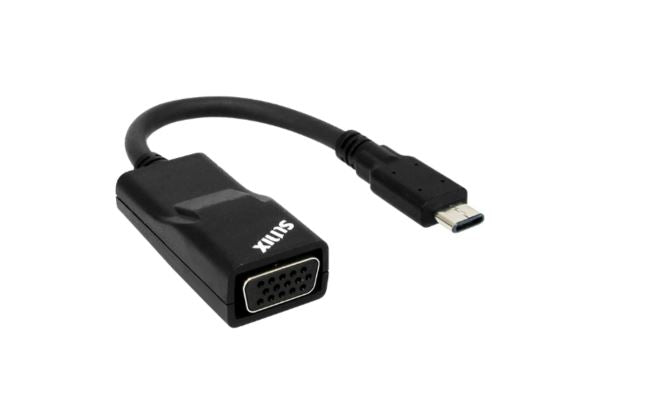 SUNIX USB-C to VGA Converter with VESA Compliance – Driver-Free for Mac, Chromebook, and Windows