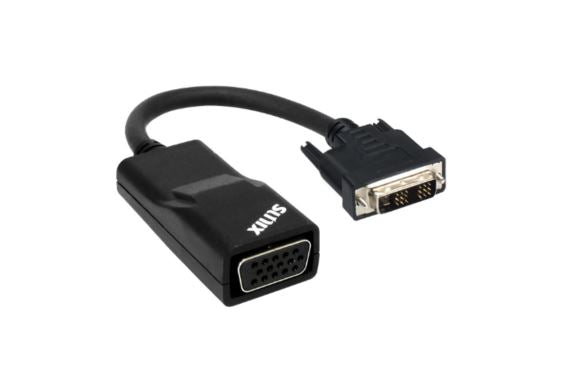 SUNIX DVI-D to VGA Converter with 1920x1200 Resolution Support and Plug & Play Design