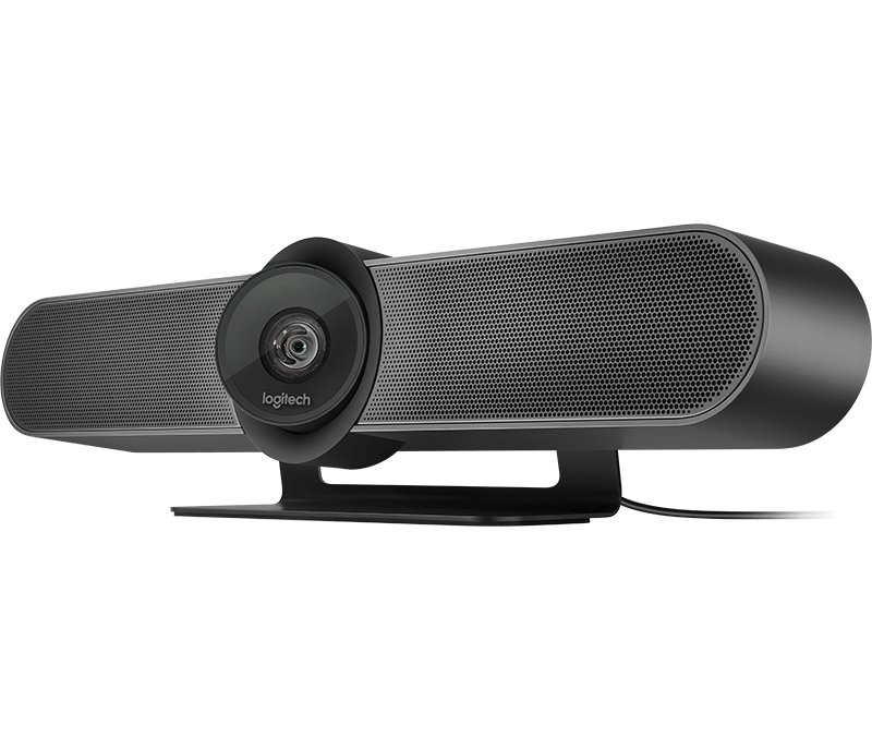 Logitech MeetUp 4K All-in-One Conference Camera with 120-Degree Field of View for Small Spaces