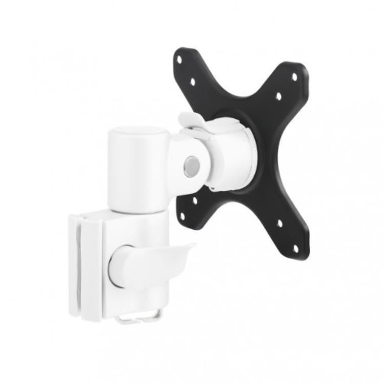 Atdec Adjustable White Monitor Arm with 130mm Extension