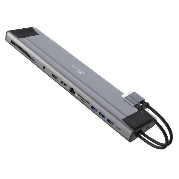 M.2 NVMe USB-C Gen 2 Docking Station for MacBook Pro and Air - Dual 4K Workstation with SSD Expansion