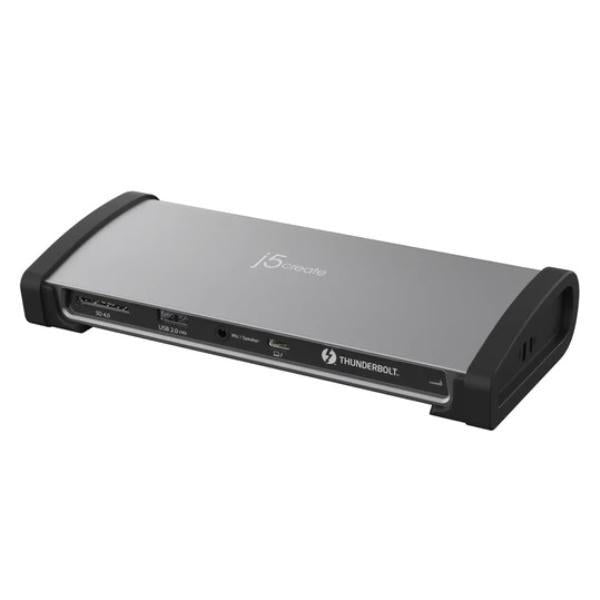 J5Create JTD562 Ultra HD Thunderbolt 4 Docking Station - Dual 4K/Single 8K Support with Multiple USB Ports and Ethernet Connectivity