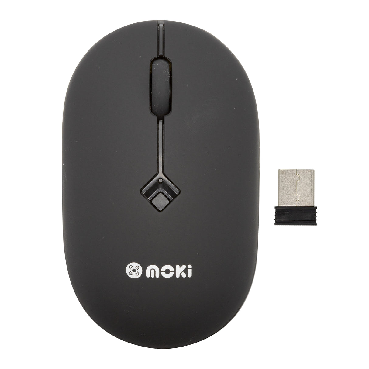 Moki Wireless Optical Mouse with 2.4GHz Nano Receiver