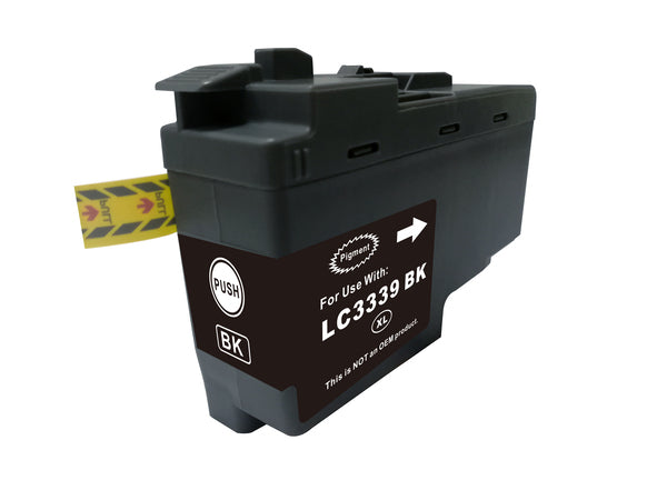 Premium Black Inkjet Cartridge Replacement for LC-3339B