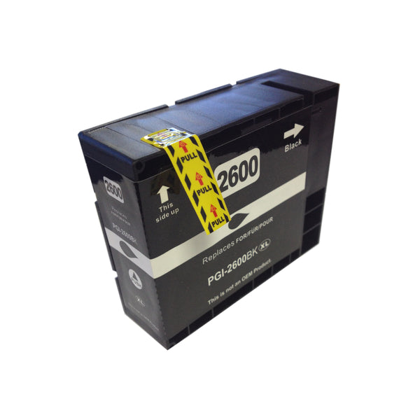 PGI-2600XL Pigment Black Compatible Inkjet Cartridge