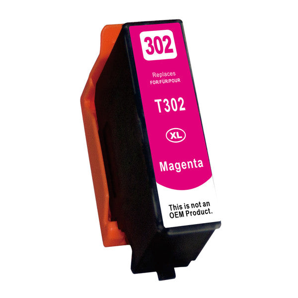 Replacement Magenta Inkjet Cartridge for 302XL Compatible with XP6000