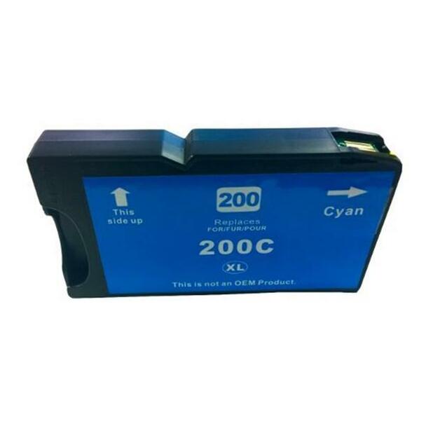 LEXMARK 200XL / 220XL High-Quality Pigment Cyan Ink Cartridge Twin Pack